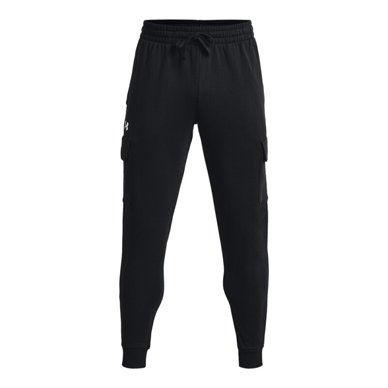 UA Rival Fleece Cargo Jogger-BLK BLK-001