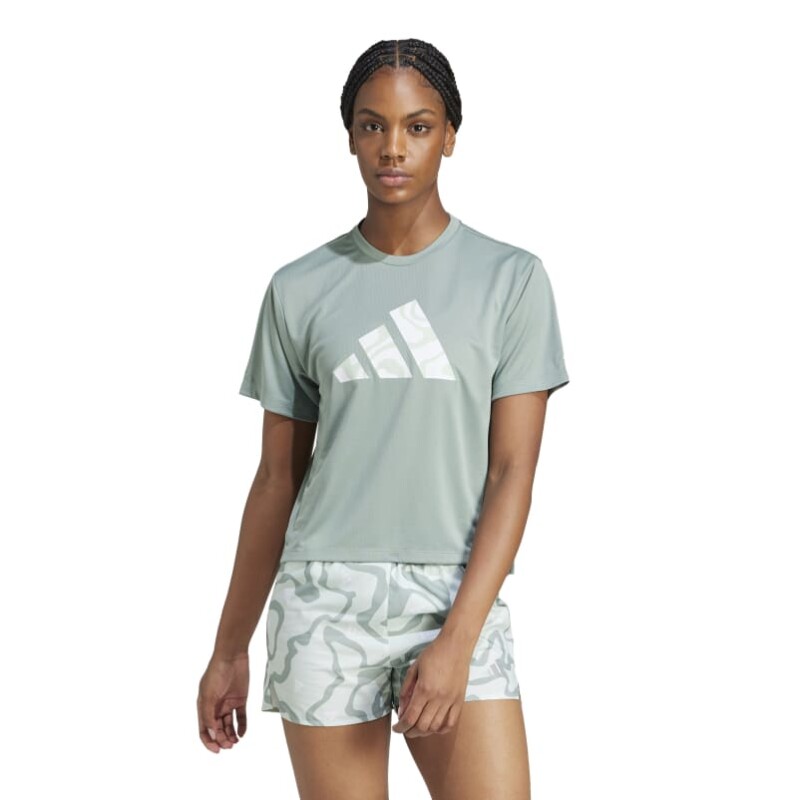Remera Adidas Run It Bl Verde