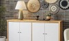 Cómoda 4 Puertas - Mari Blanco