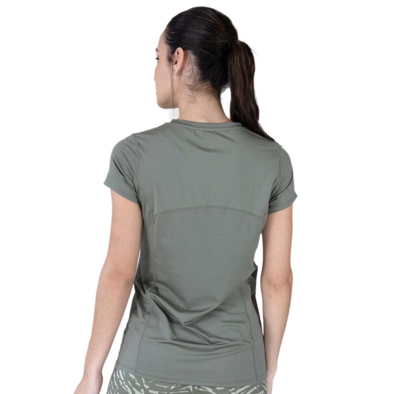 TSHIRT FEM POLY/SPX EVERLAST RYKER BK/PR S OLIVE