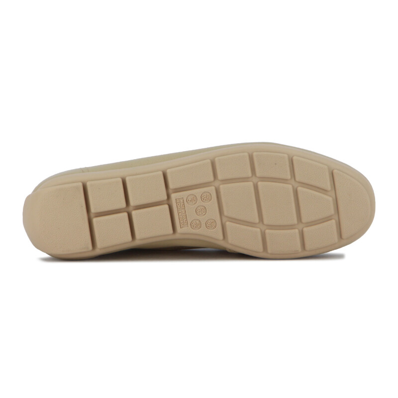 Comfortflex Zapato Mocarin C/ Hebilla De Dama Almendra
