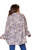 Camisa estampada de viscosa Camisa estampada de viscosa