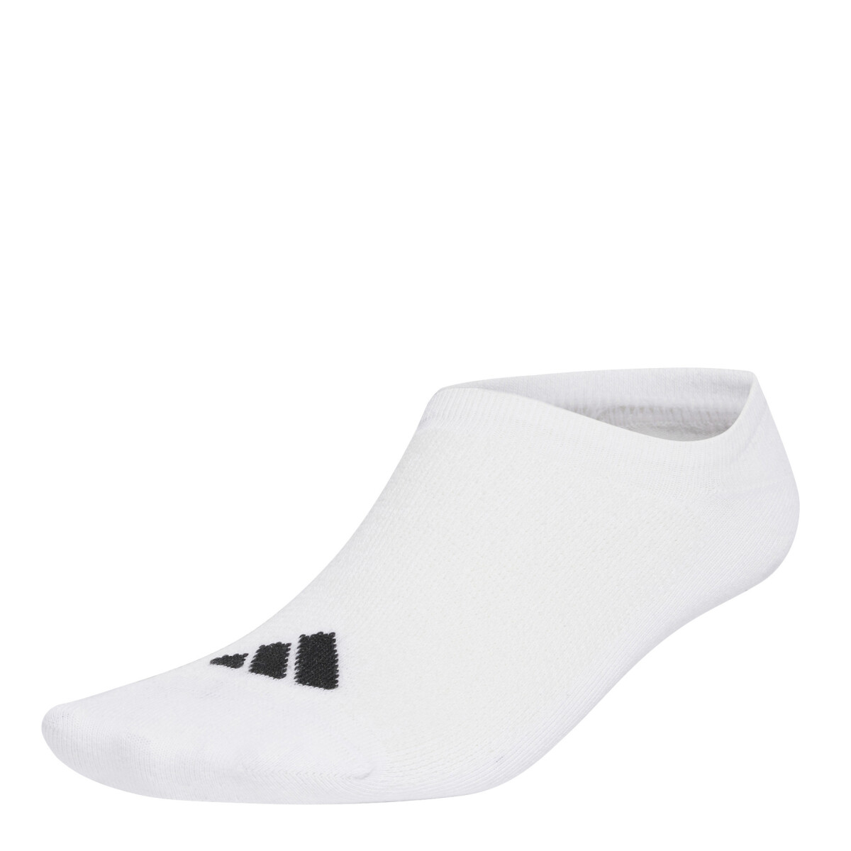 Medias Unisex Adidas Zoquete Invisible Show - Blanco - Negro 