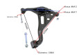 Parilla De Suspension Delantera Suzuki Grand Vitara 98-04 Der Parilla De Suspension Delantera Suzuki Grand Vitara 98-04 Der