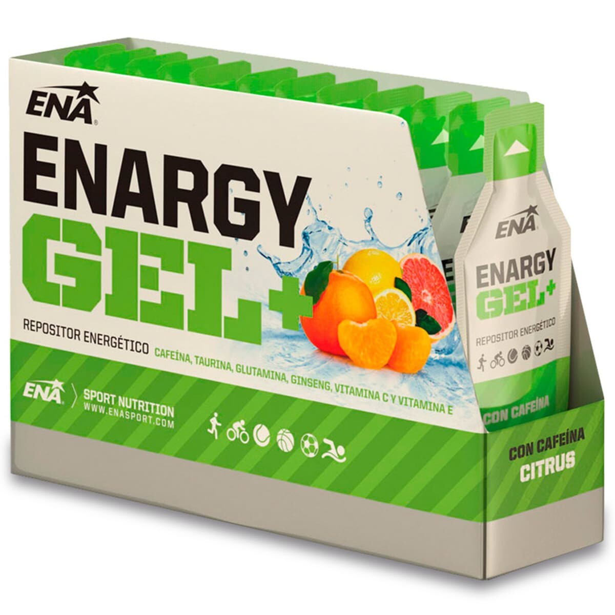 ENA GEL+ CAFEINA CITRUS UNID. X 32 GR. 