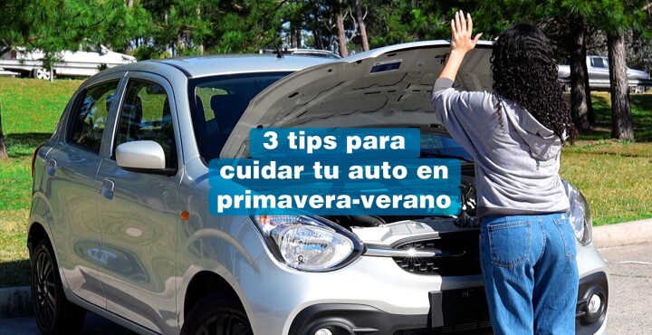 ¡Cuidá tu auto en primavera-verano con estos 3 tips!