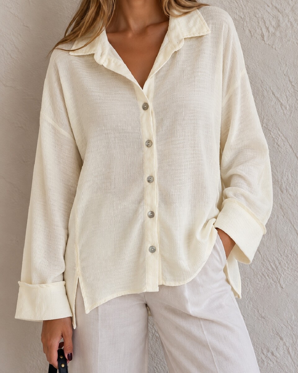 outlet - Camisa cruda 
