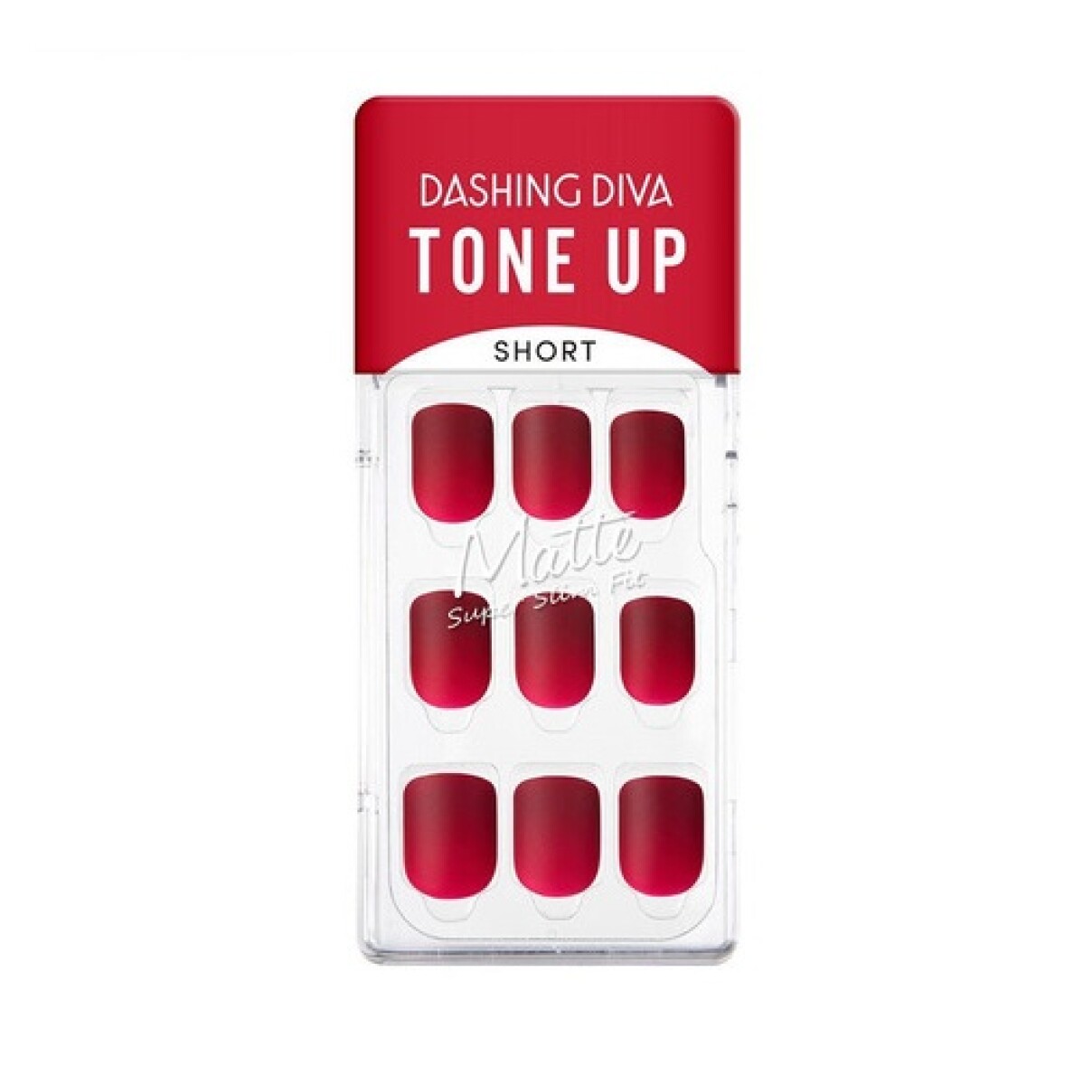 Uñas Postizas Hortensia Rosewood Red 