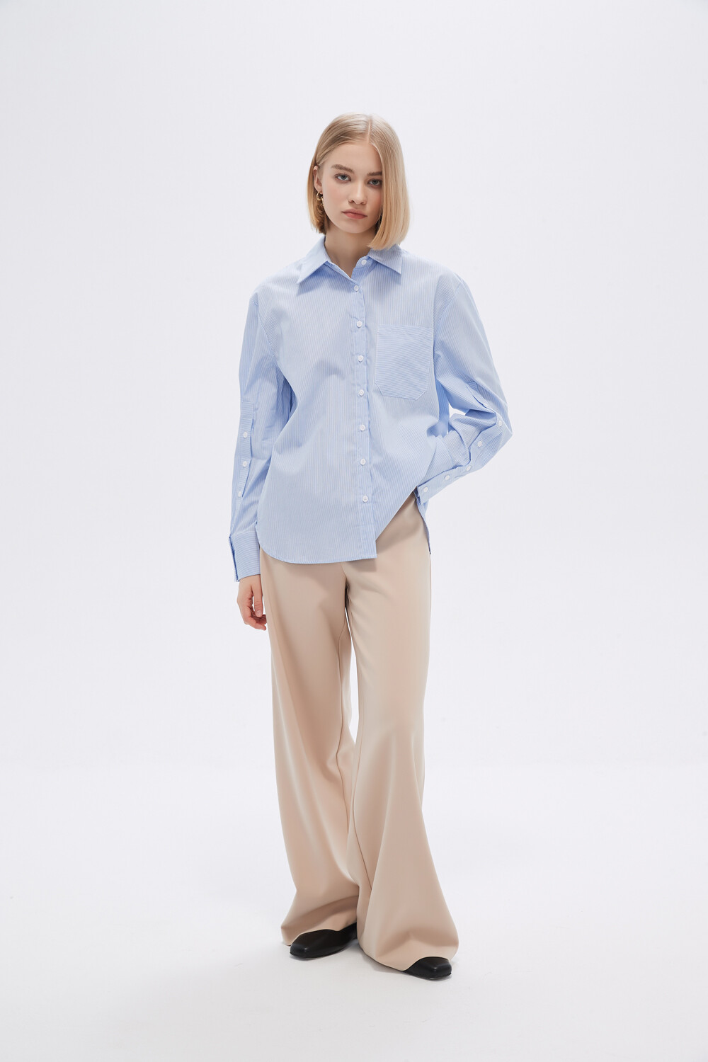 Camisa Lupine Celeste