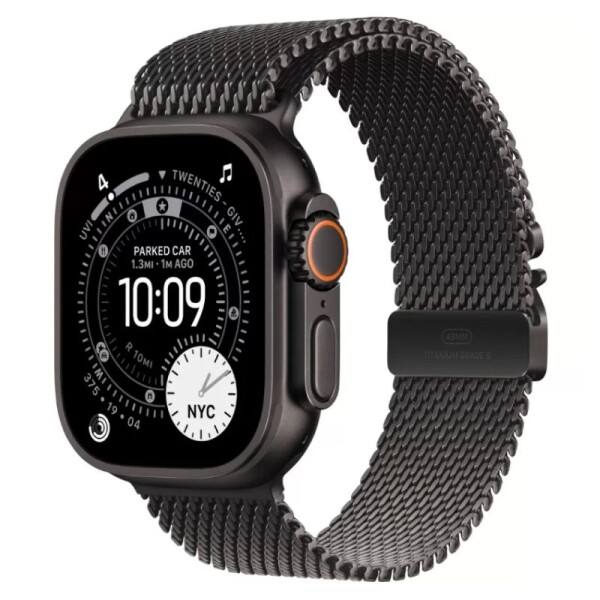 Apple Watch Ultra 3 49mm Black Ti Black/ Milanese Loop MF1N4LW/A Apple Watch Ultra 3 49mm Black Ti Black/ Milanese Loop MF1N4LW/A