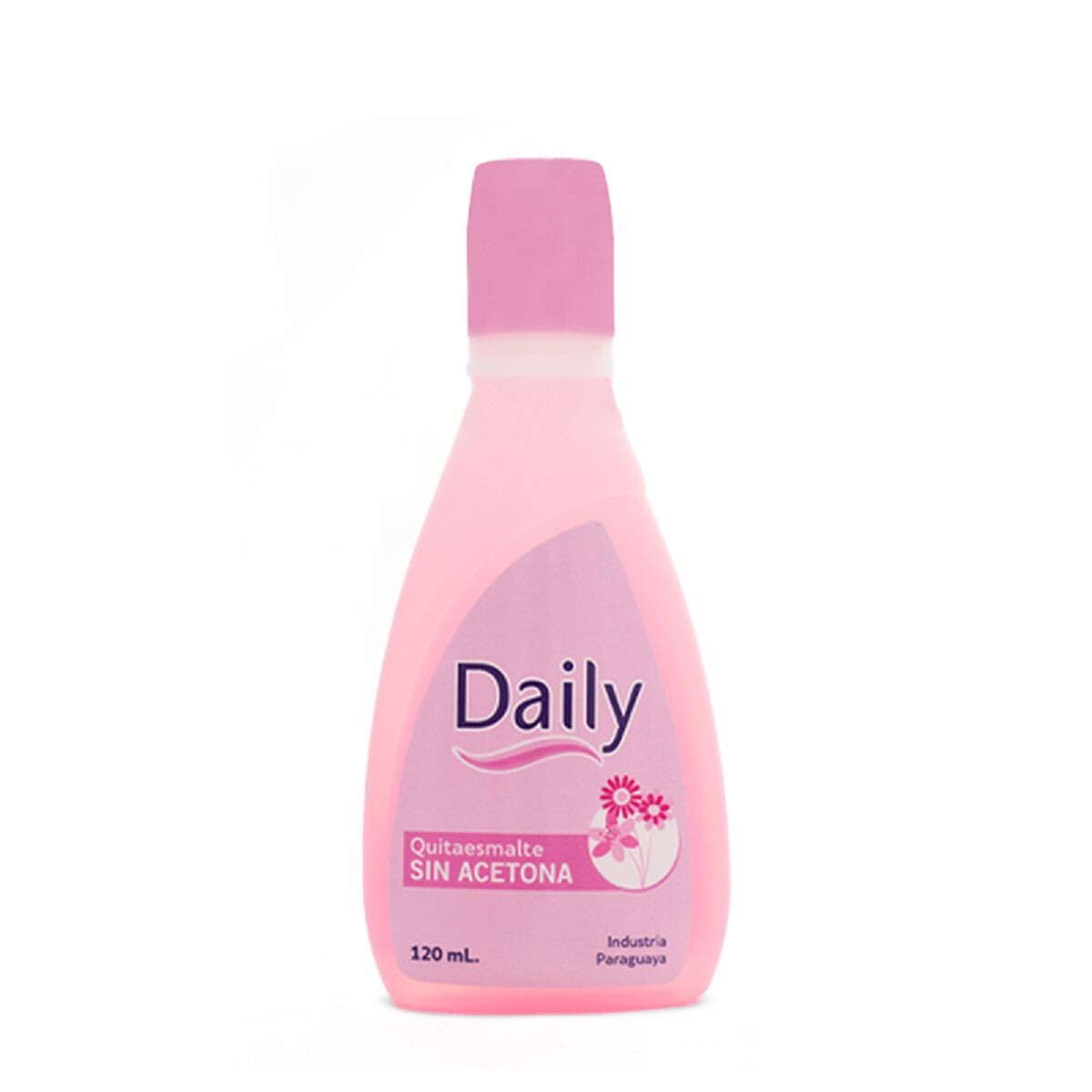 DAILY QUITA ESMALTE ROSA FRASCO X 120 ML 