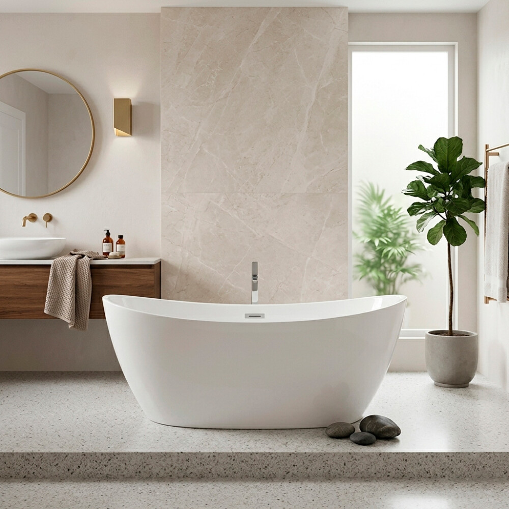 BAÑERA AUTOPORTANTE MODELO BA023D Bañera Autoportante Modelo Ba023d