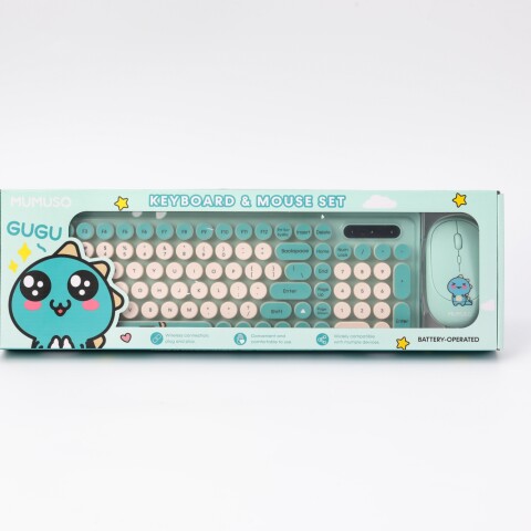JUEGO DE TECLADO Y RATÓN GUGU (A PILAS) JUEGO DE TECLADO Y RATÓN GUGU (A PILAS)