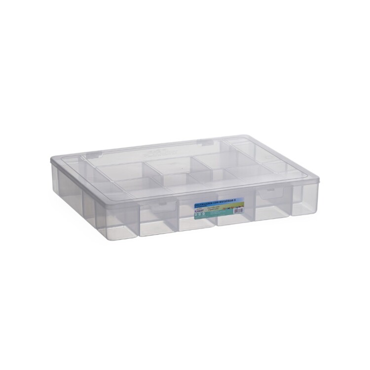 CAJA ORGANIZADORA CON DIVISIONES M Sin color