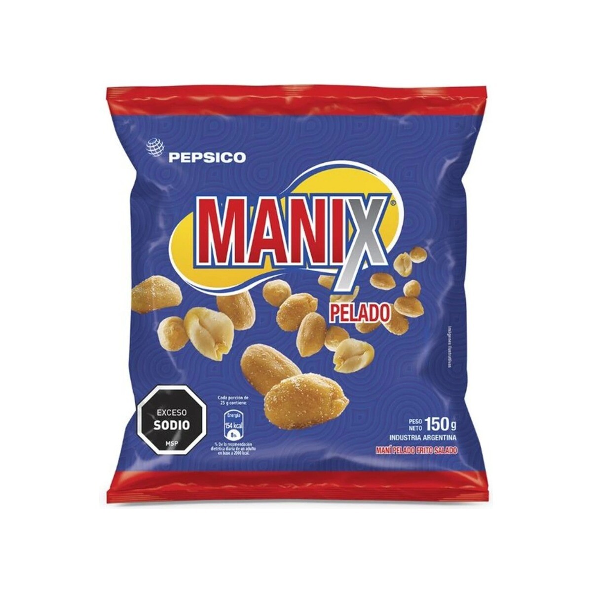 Maní Pelado Manix 160g 