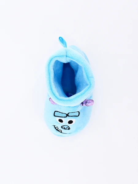 PANTUFLAS SULLEY FACE TURQUESA