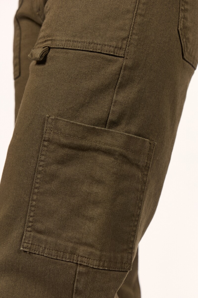 PANTALON LEIA CARPENTER M-militar