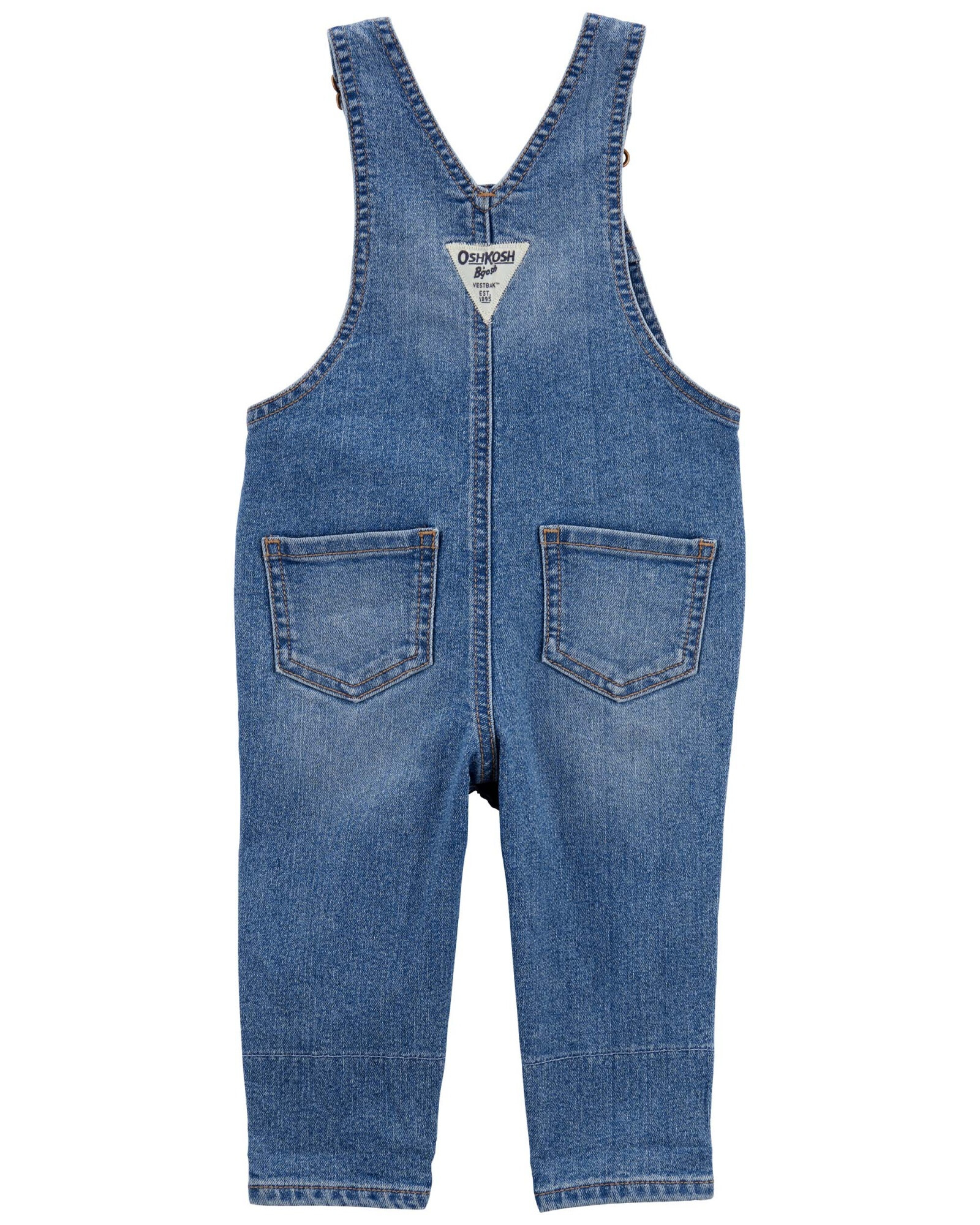 Enterito jean elastizado con forro floral. Talles 3-24M Enterito jean elastizado con forro floral. Talles 3-24M