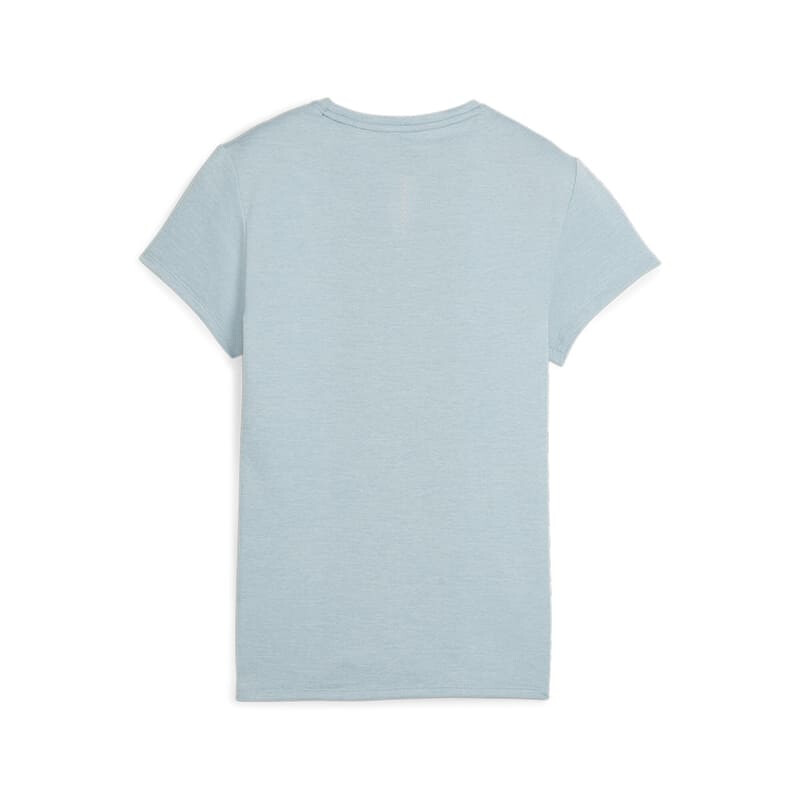 Remera Puma Run Heather de Mujer - 523168 22 Celeste