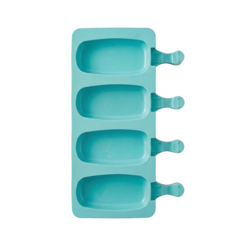 MOLDE SILICONA VERDE P/HELADO 25X14CM Unica