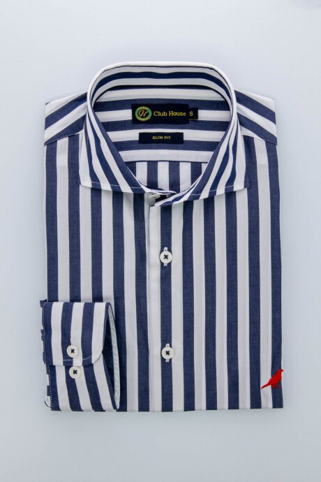 Camisa Slim-Fit - Aveiro Azul