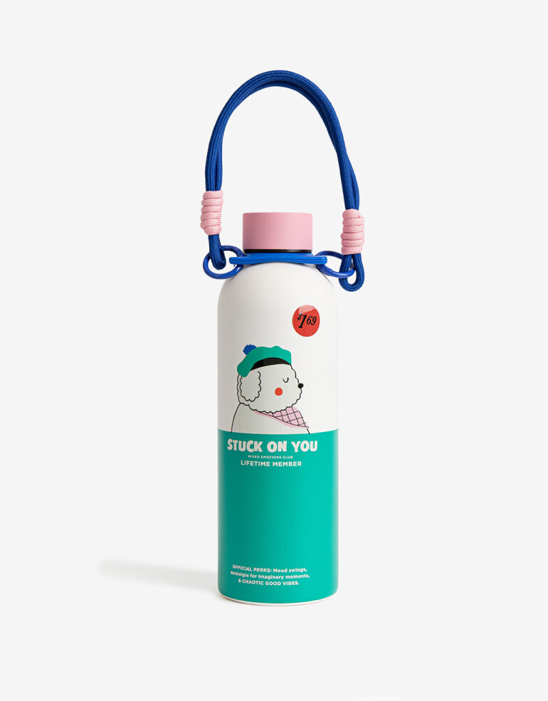 Artículos cocina Vasos y Botellas Botella Metálica Estampada - Combinacion Multicolor