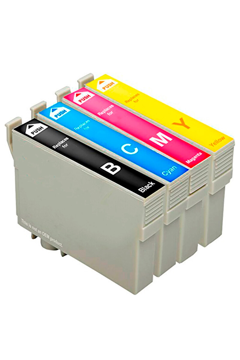Cartuchos Compatible Epson T25/tx125/tx133/tx135 Pack x4