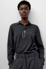 COLLAR PIEZA Marron