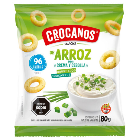 SNACK ARROZ CROCANOS 80G CEBOLLA SNACK ARROZ CROCANOS 80G CEBOLLA