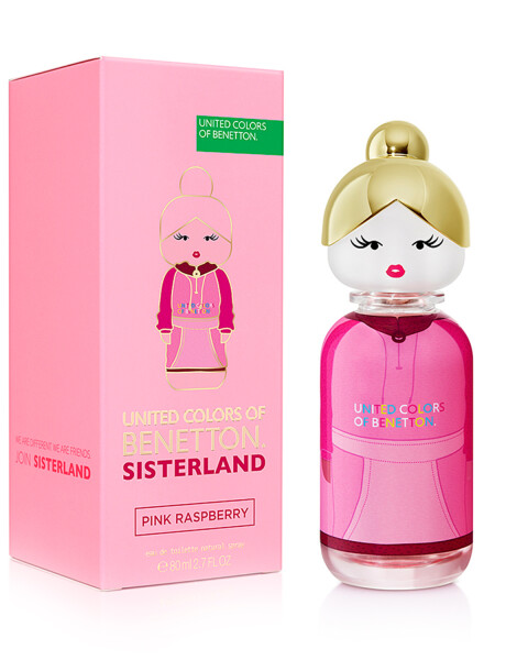 Perfume Benetton Sisterland Pink Raspberry EDT 80ml Perfume Benetton Sisterland Pink Raspberry EDT 80ml