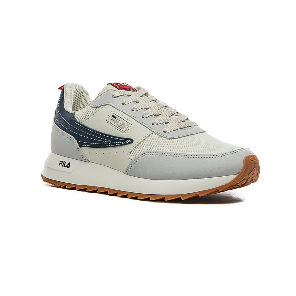 Fila Retro Flag Masculino Plata/blanco Plata-blanco