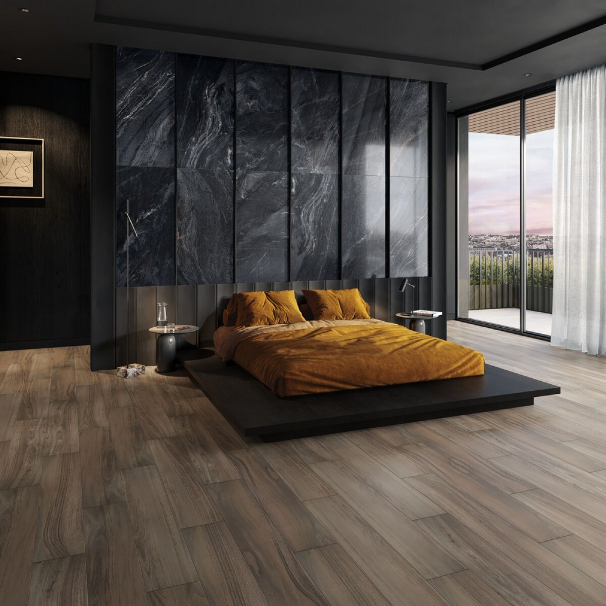 Porcelanato LM MIRROR BLACK - 2.13m2 