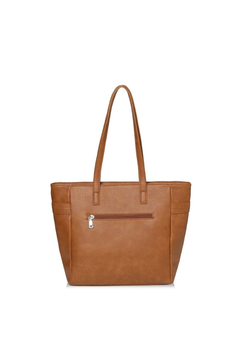 Bolso Shopper Marrón