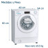 Lavarropas Candy Smart Cbw 27d1e-s 7 Kg Integrable LAVARROPA CANDY CBW 27D1E-S FRONTAL