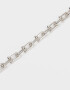 Pulseras Flexibles Bañada en Plata Pulsera Bañada En Plata - Plateado