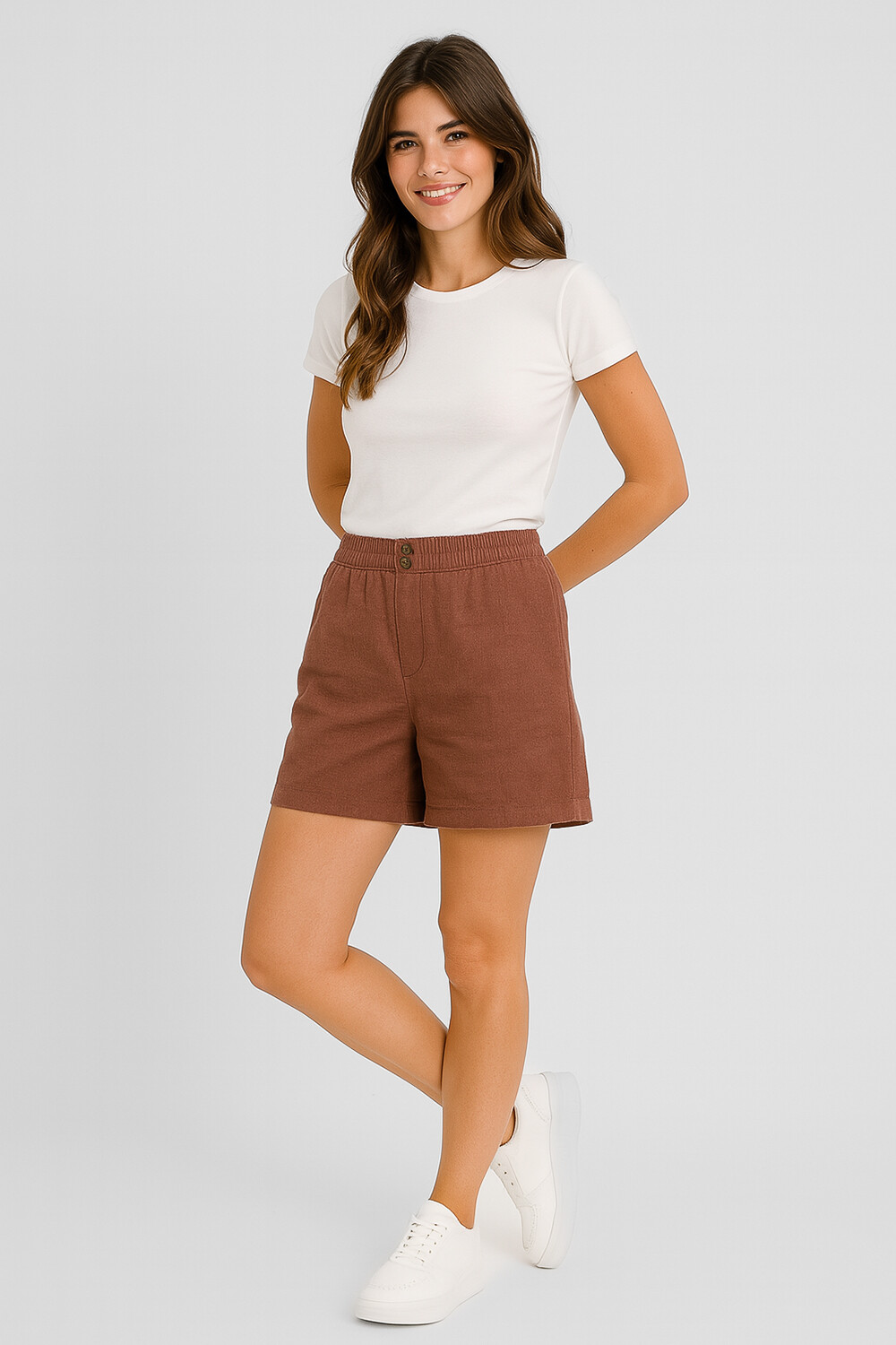 Short Serrou Marron