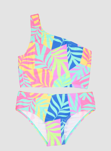 Bikini vintage 8-18a Lurex stripes