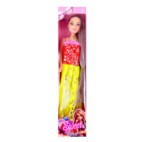 Muñeca con pelo largo Muñeca con pelo largo