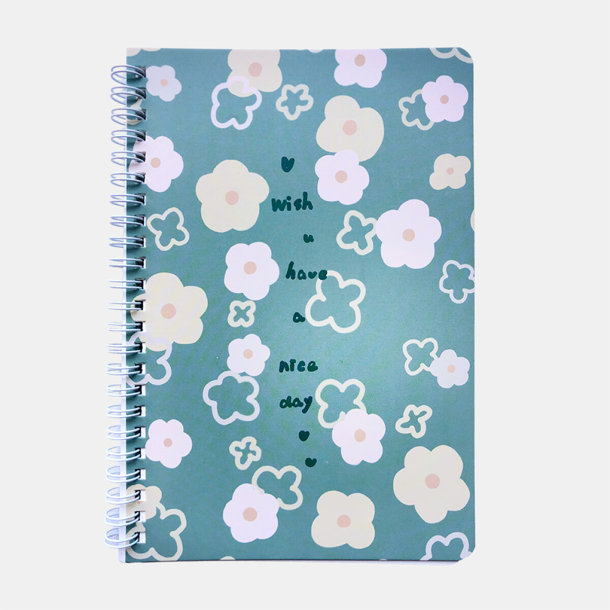 Libreta A5 Estampada - Diseño Verde 03 