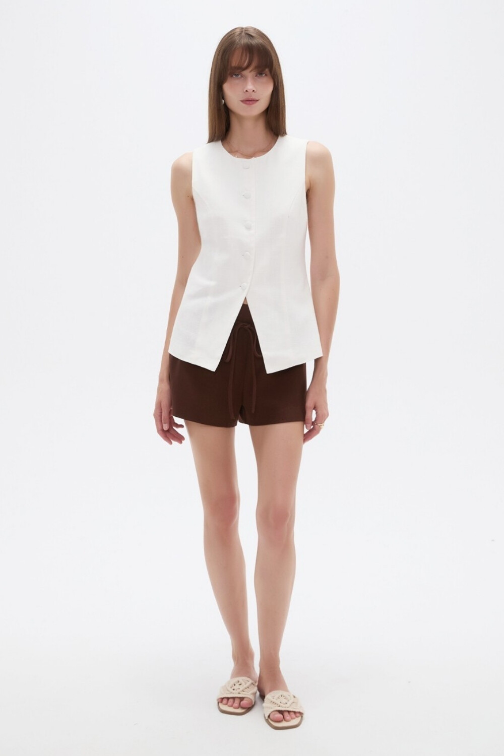 Chaleco Paulin Marfil / Off White
