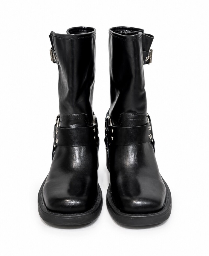 Bota Louise corta negra