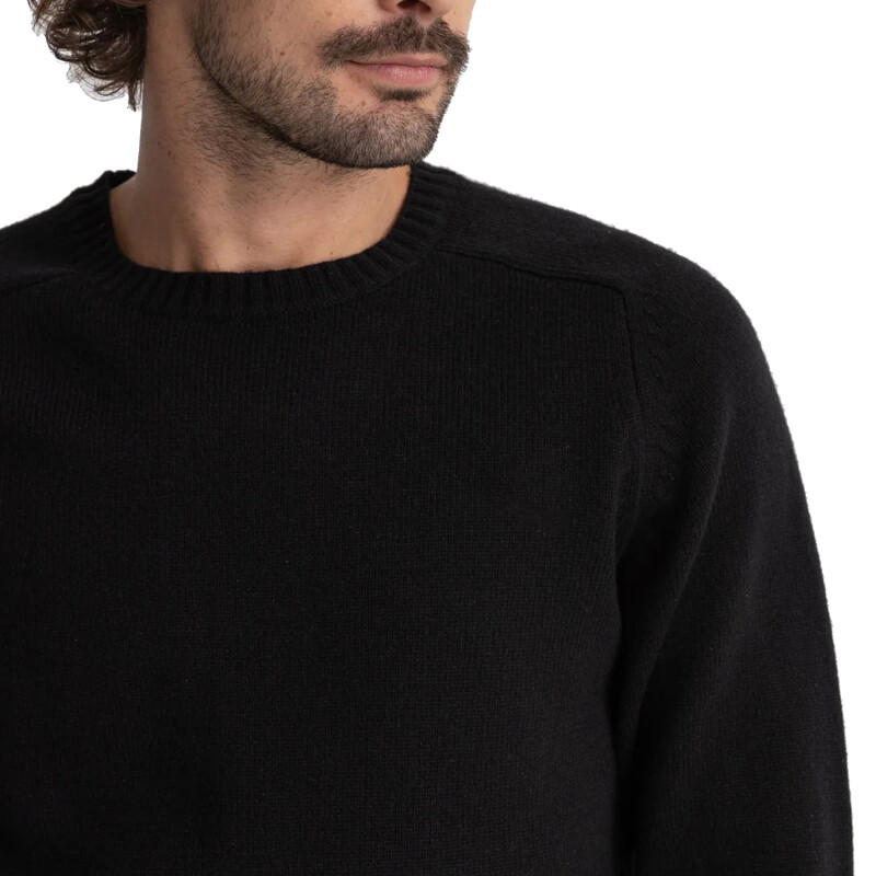 Buzo Rhythm Classic Crew Knit Negro Buzo Rhythm Classic Crew Knit Negro