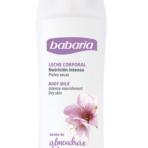 Leche corporal 400 ml Babaria Almendras dulces