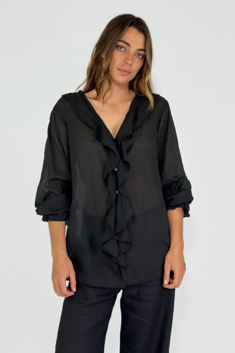 CAMISA POSITANO Negro