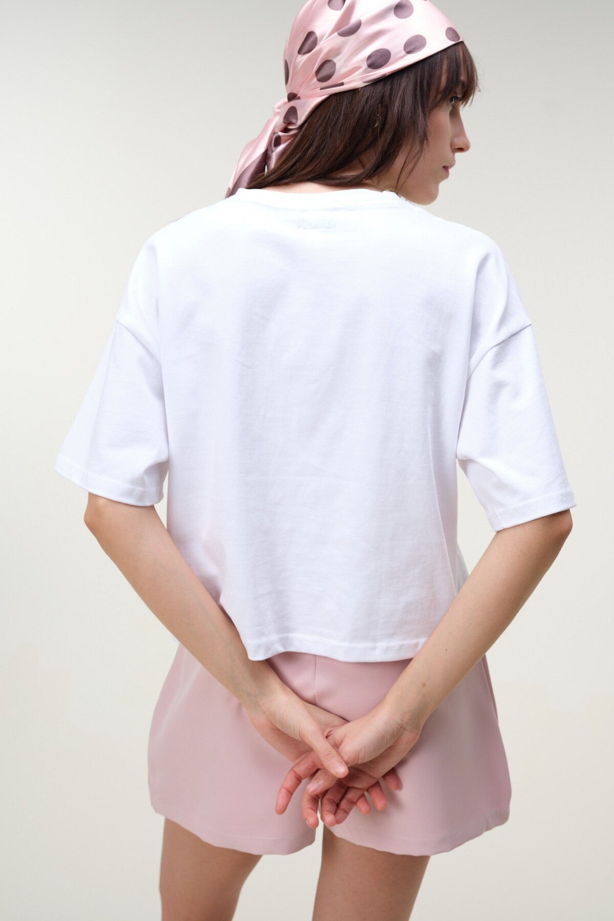 Remera Boxy Algodón Blanco