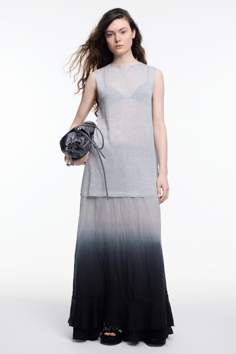 MUSCULOSA LUREX Plata