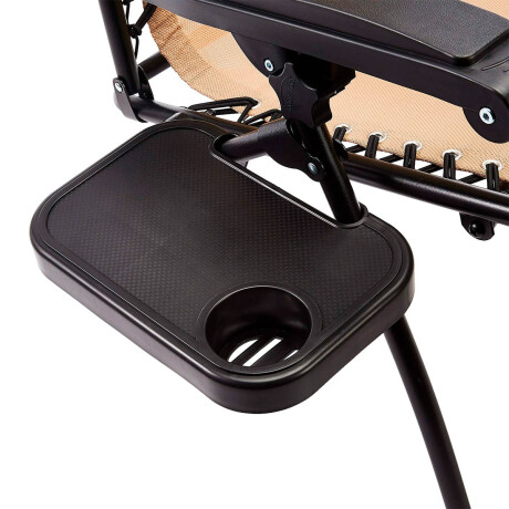 Silla Reposera Plegable C/posavaso Camping Portátil Marron