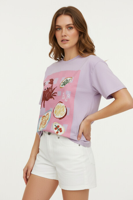 Remera Paquina Estampado 1