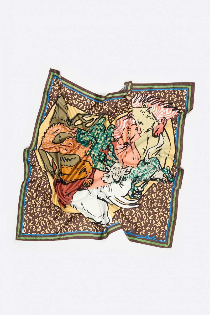 PAÑUELO Marron