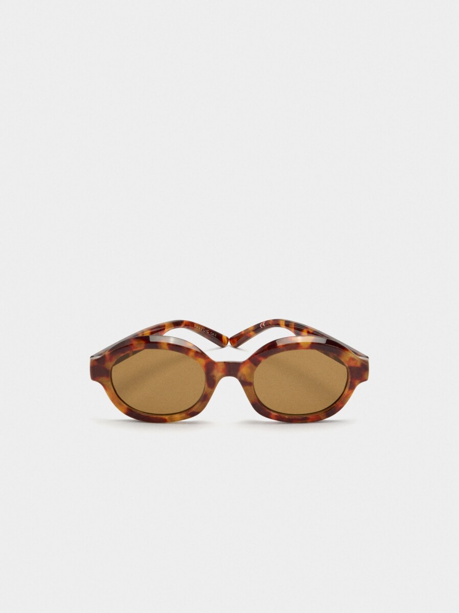 Gafas De Sol Ovaladas - marron 